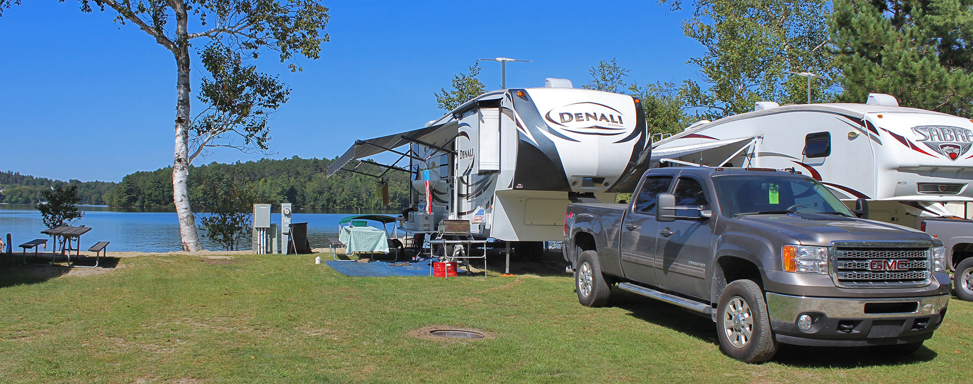 Lakeside Camping RV Site