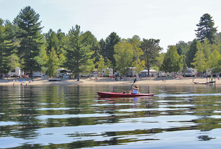 Canoe Rental on the Lake